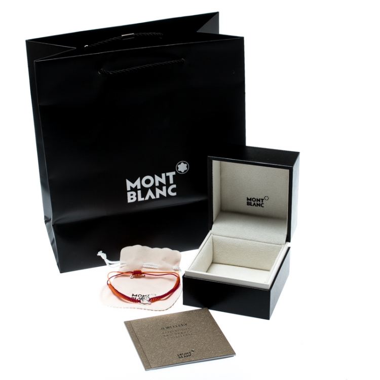Pre Owned Montblanc Emblem Bicolor Coeur de Pétales Entrelacés Bracelet 