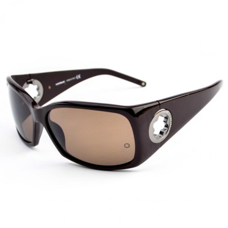مملوكة مسبقًا Montblanc Brown MB140s Woman Sunglasses