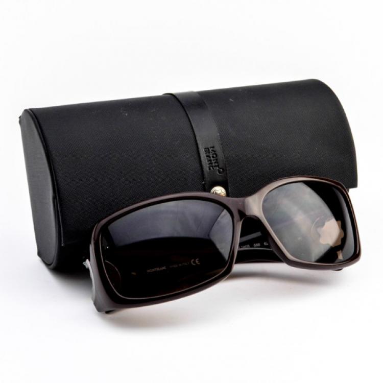مملوكة مسبقًا Montblanc Brown MB140s Woman Sunglasses