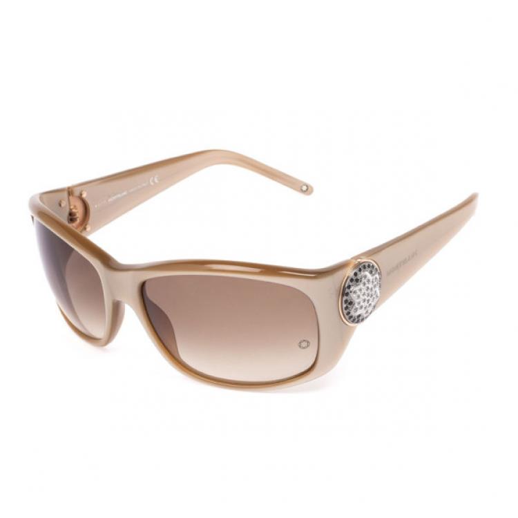 Pre Owned Montblanc Cream Cancun Women Sunglasses