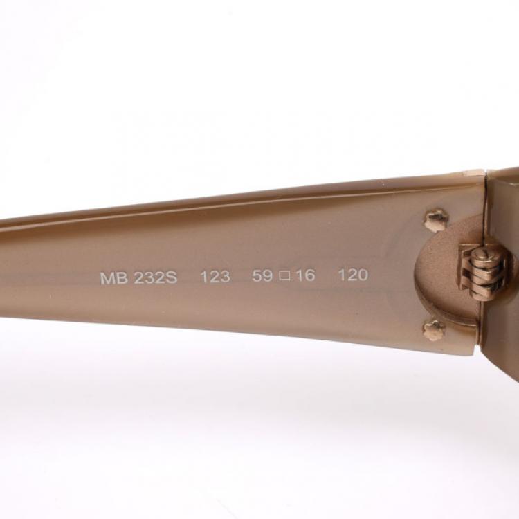 Pre Owned Montblanc Cream Cancun Women Sunglasses