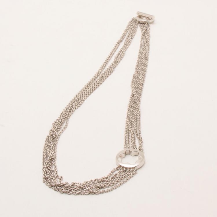 Pre Owned Montblanc Caress Of A Star Necklace