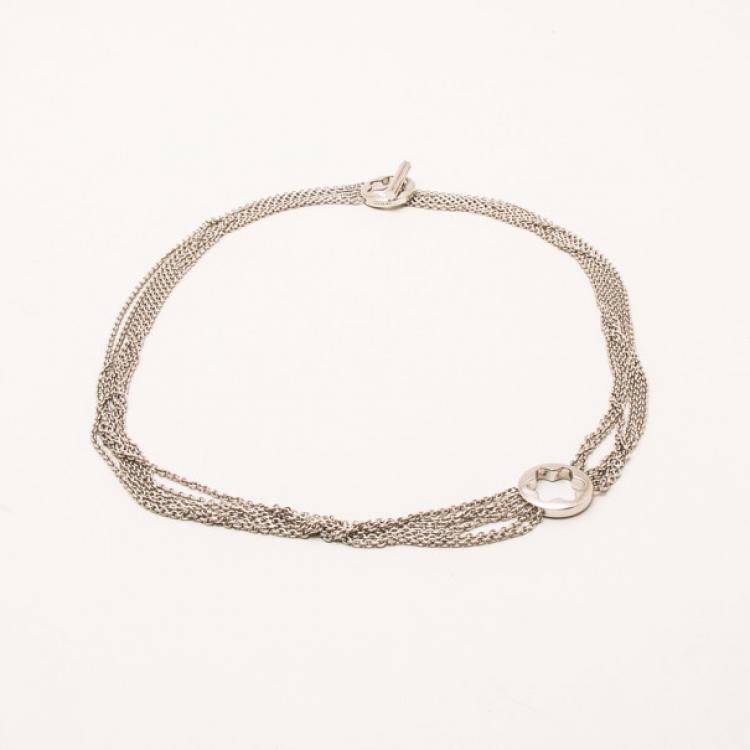 Pre Owned Montblanc Caress Of A Star Necklace