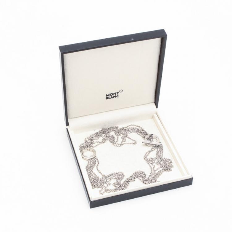 Pre Owned Montblanc Caress Of A Star Necklace