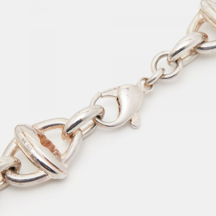 Pre Owned Montblanc Icon Silver Chain Necklace