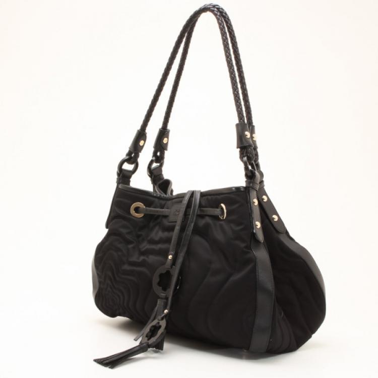 Pre Owned Montblanc Black Starisma Shoulder Bag 