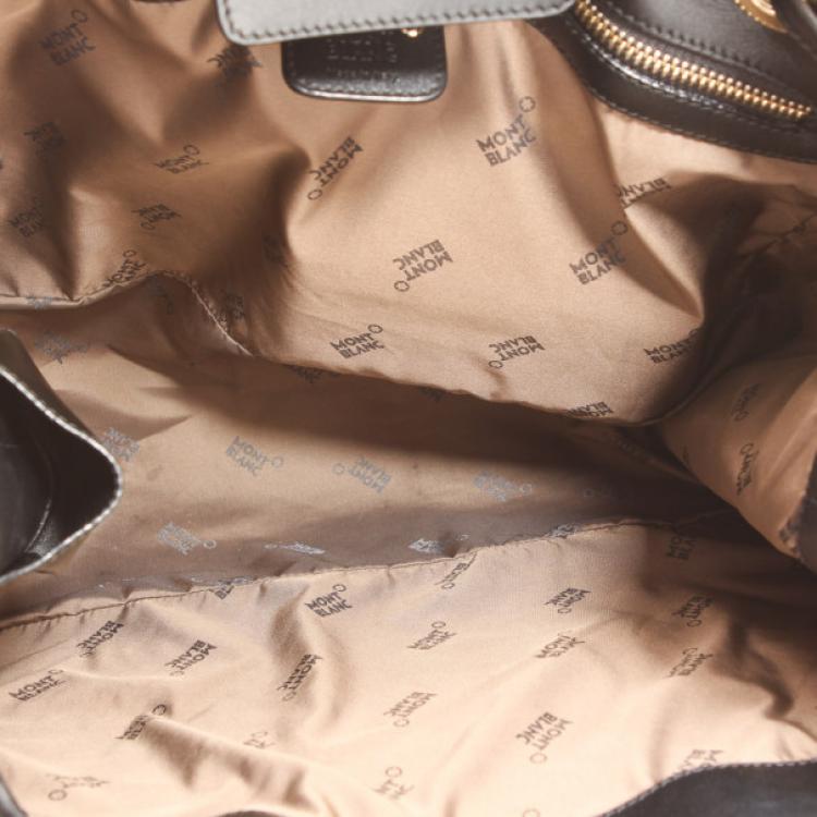 Pre Owned Montblanc Black Starisma Shoulder Bag 