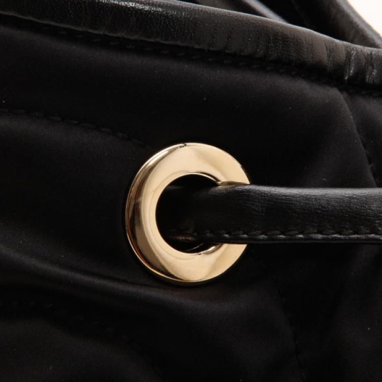 Pre Owned Montblanc Black Starisma Shoulder Bag 