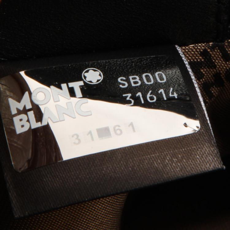 Pre Owned Montblanc Black Starisma Shoulder Bag 