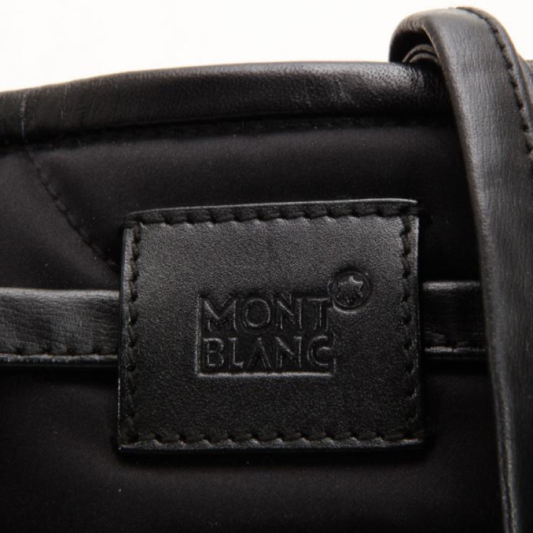 Pre Owned Montblanc Black Starisma Shoulder Bag 