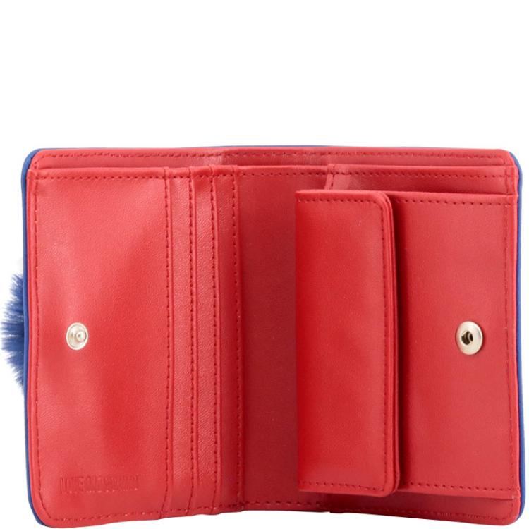 مملوكة مسبقًا Love Moschino Blue Faux Leather Coin Purse