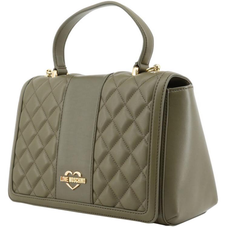 Quilted faux leather messenger bag - Accessories - Women
