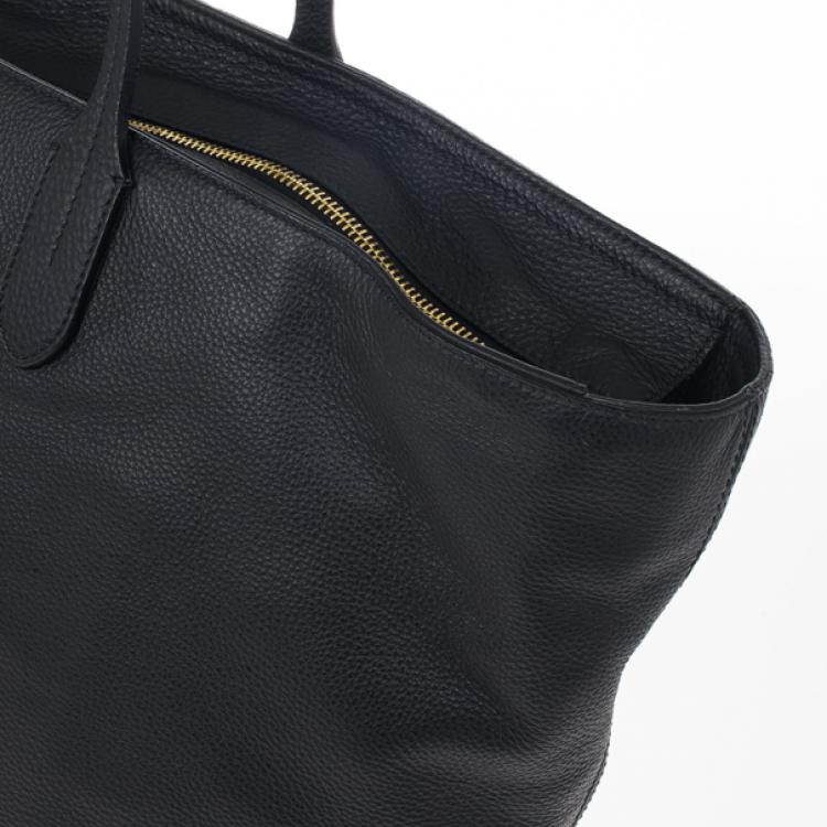 Pre Owned Moschino Leather Shopper Tote