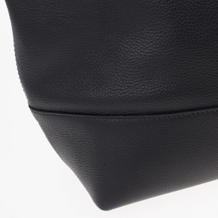 Pre Owned Moschino Leather Shopper Tote