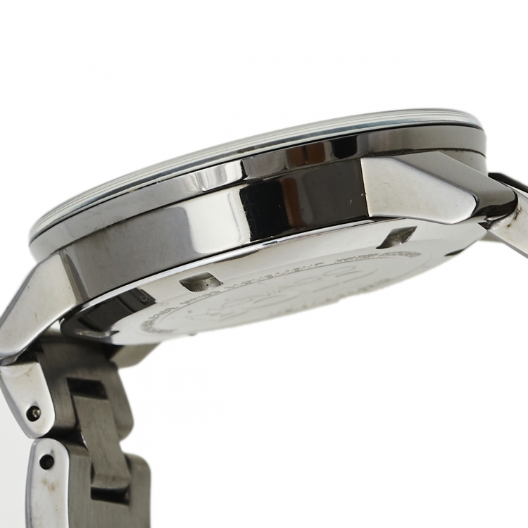 Pre Owned Movado Metallic Grey PVD Stainless Steel Bold MB.01.3.34.6045 Women's Wristwatch 36 mm