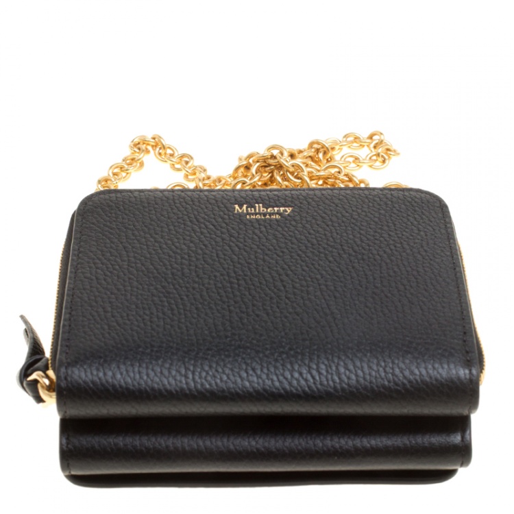 mulberry clifton chain purse