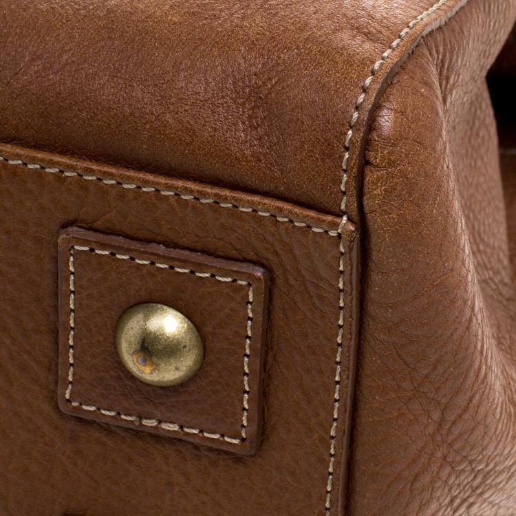 Pre Owned Mulberry Brown Leather Bayswater Satchel