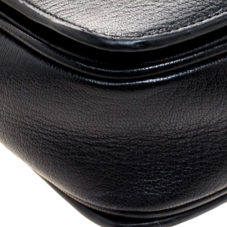 Pre Owned Mulberry Black Leather Bayswater Shoulder Bag