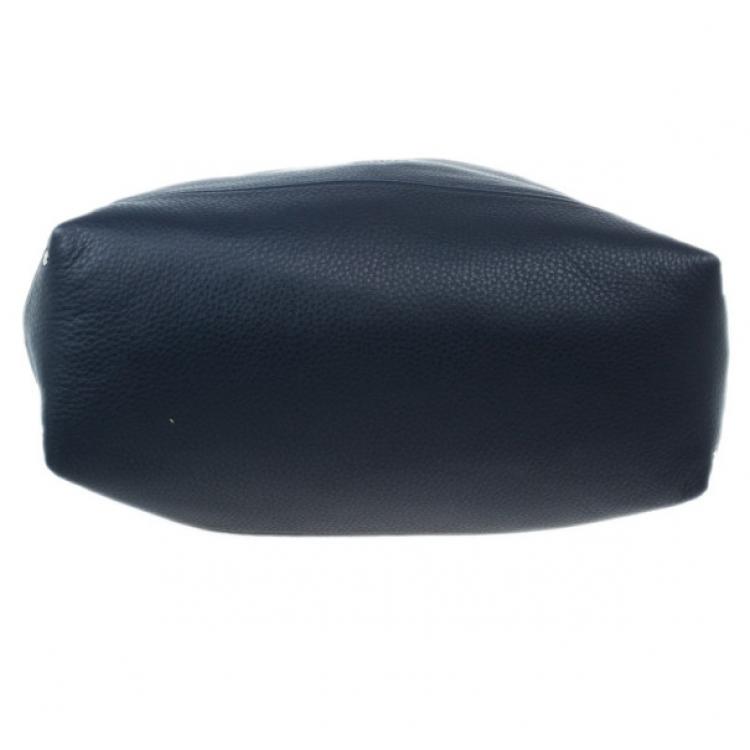 Pre Owned Mulberry Blue Leather Effie Hobo