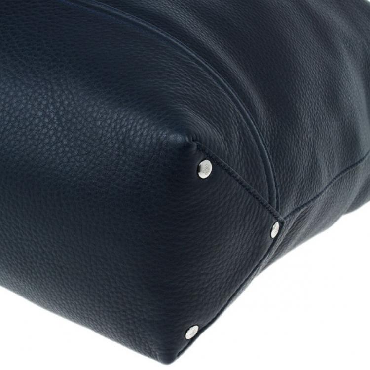 Pre Owned Mulberry Blue Leather Effie Hobo