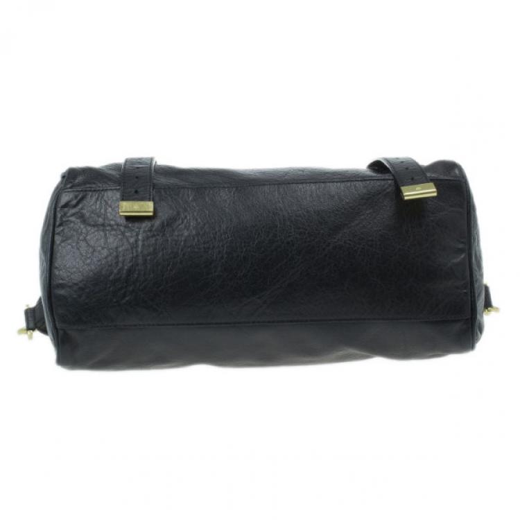 Pre Owned Mulberry Black Leather Alexa Cross Body Bag