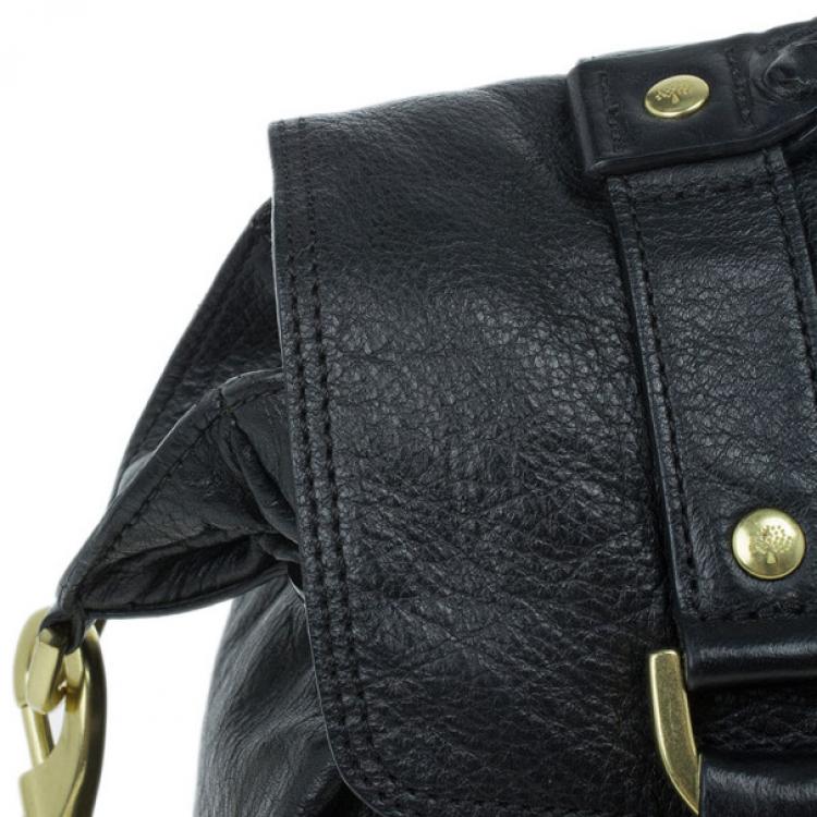 Pre Owned Mulberry Black Leather Alexa Cross Body Bag