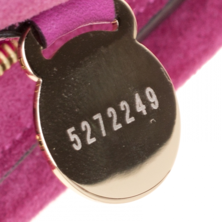 Pre Owned Mulberry Fuchsia Leather Bayswater Satchel