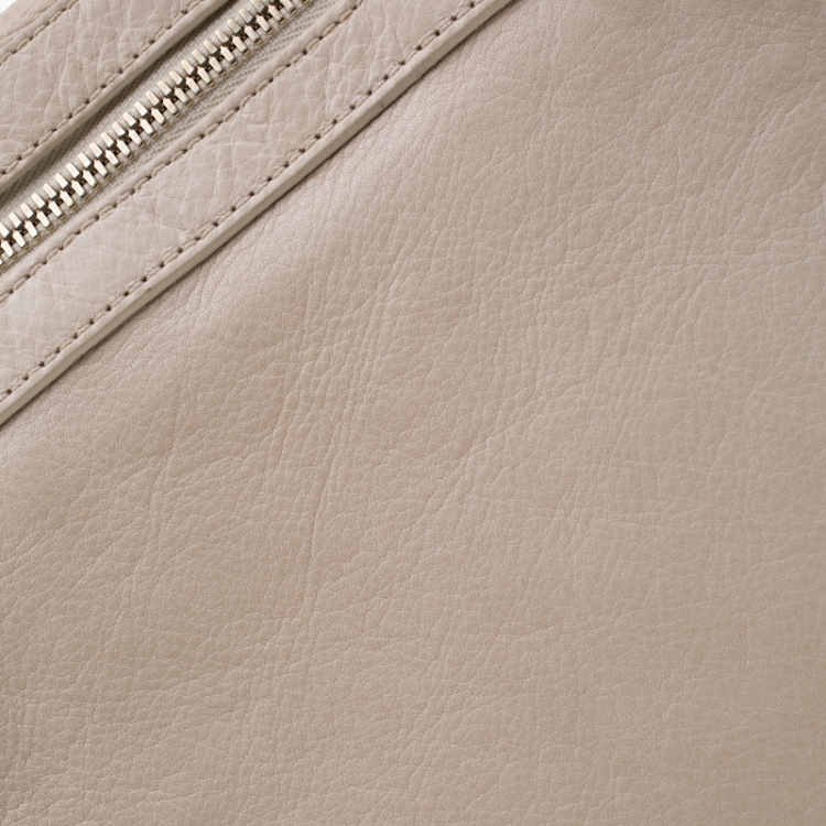Pre Owned Mulberry Cream Leather Taylor Top Handle Bag