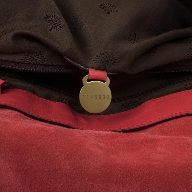 مملوكة مسبقًا Mulberry Pink Panel Alexa Leather Satchel