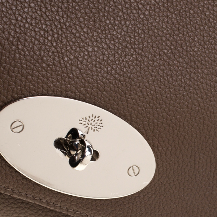 Pre Owned Mulberry Tan Leather Small Lily Shoulder Bag