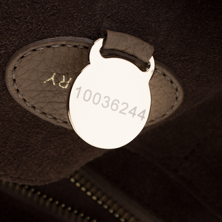 Pre Owned Mulberry Light Brown Grained Leather Bayswater Satchel