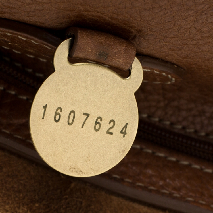 Pre Owned Mulberry Brown Bayswater Leather Tote 
