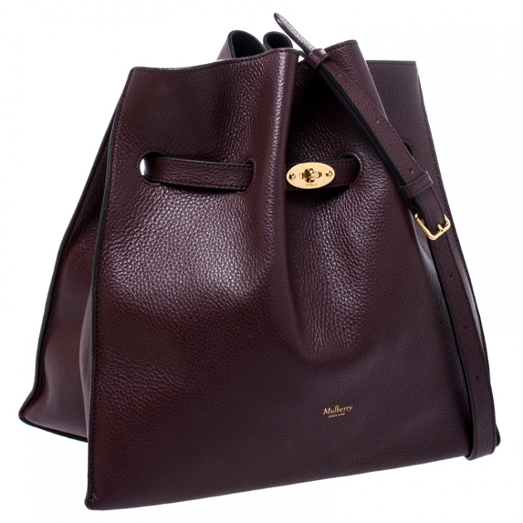 Mulberry burgundy bag new arrivals