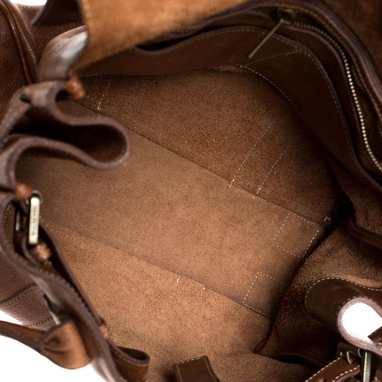 Pre Owned Mulberry Tan Leather Bayswater Satchel