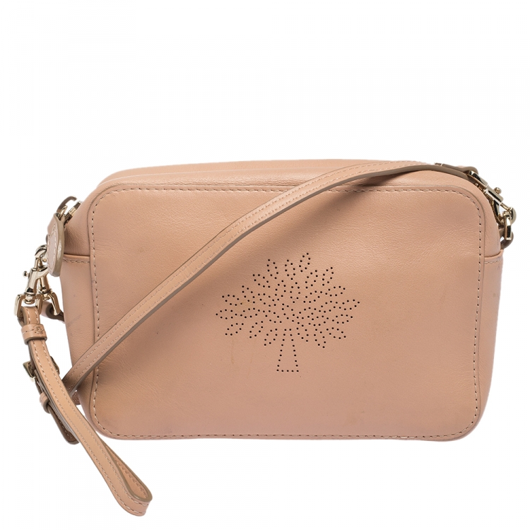 mulberry leather crossbody bag