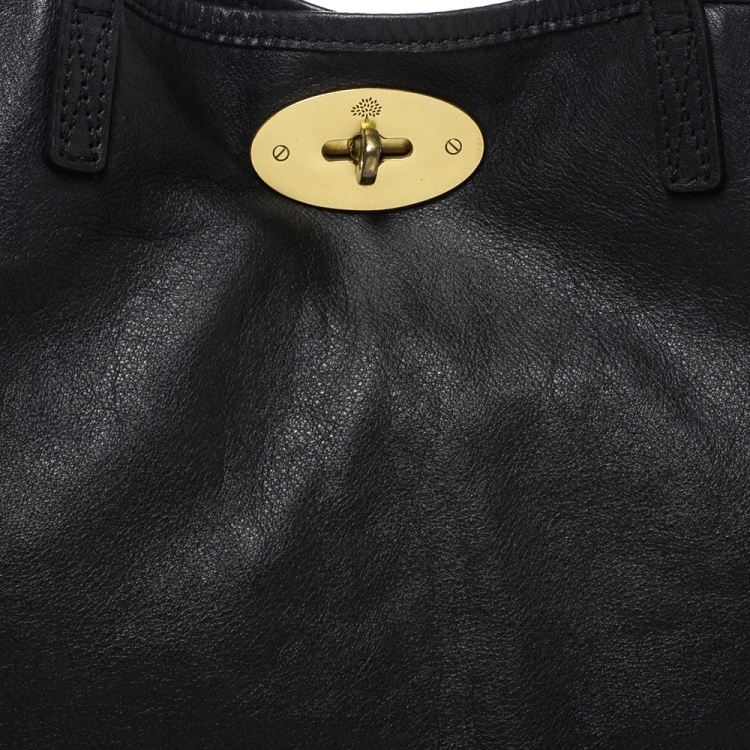 Pre Owned Mulberry Black Leather Large Dorset Totes
