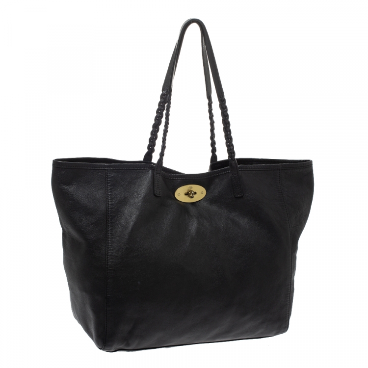 Pre Owned Mulberry Black Leather Large Dorset Totes