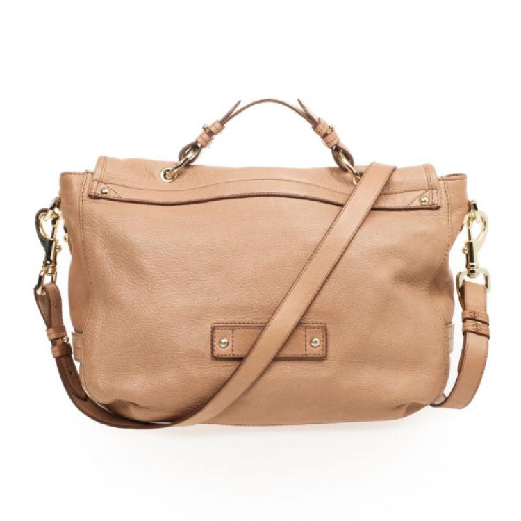 Pre Owned Mulberry Beige Tillie Leather Bag