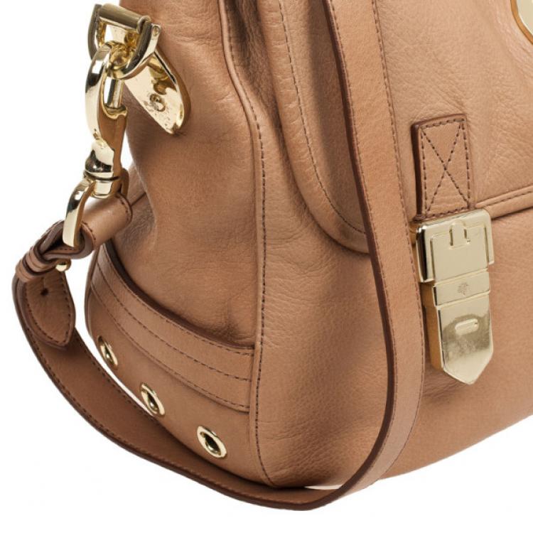 Pre Owned Mulberry Beige Tillie Leather Bag