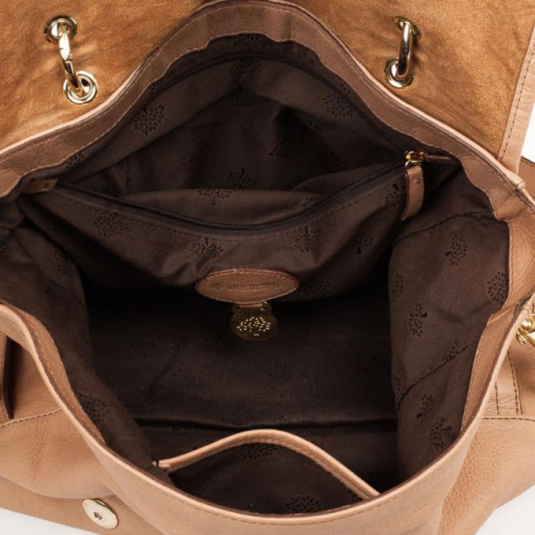 Pre Owned Mulberry Beige Tillie Leather Bag