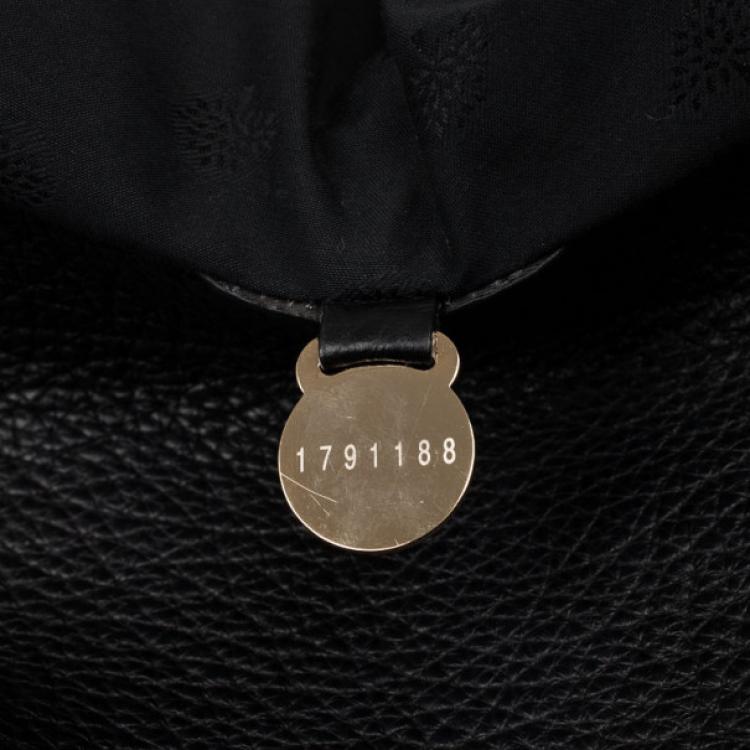 Pre Owned Mulberry Black Eliza Hobo Bag 