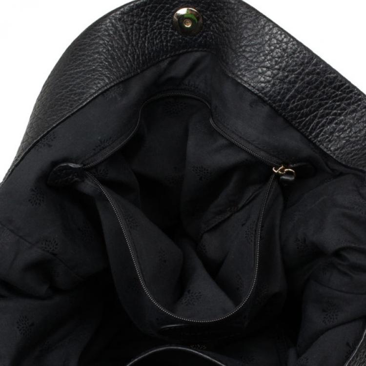 Pre Owned Mulberry Black Eliza Hobo Bag 