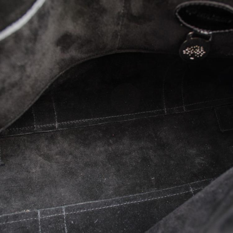 Pre Owned Mulberry Black Patent Bayswater