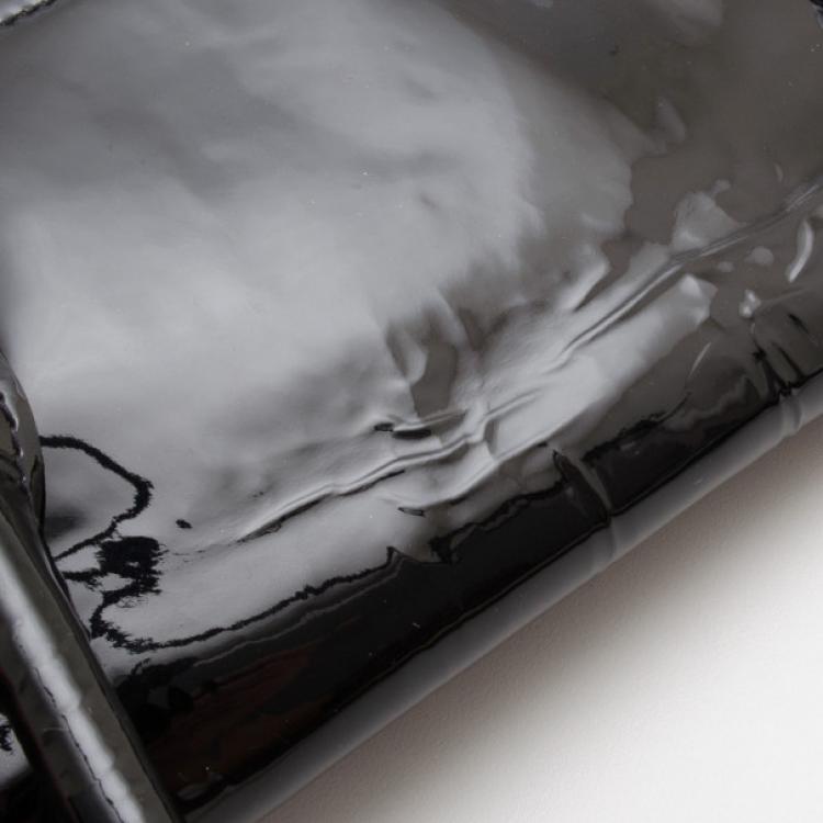 Pre Owned Mulberry Black Patent Bayswater