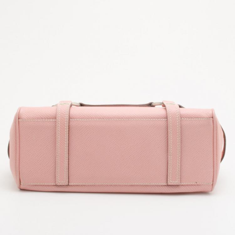 Pre Owned Mulberry for Luella Baby Pink Leather Tote