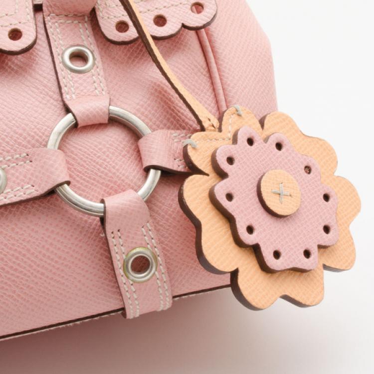 Pre Owned Mulberry for Luella Baby Pink Leather Tote
