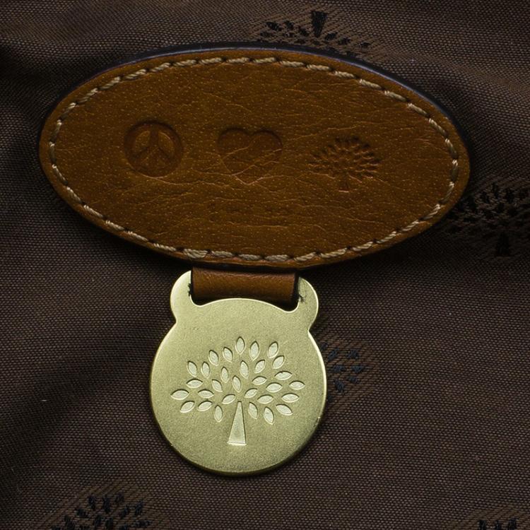 Pre Owned Mulberry Brown Leather Limited Edition 1 of 12 Alexa Cross Body Bag
