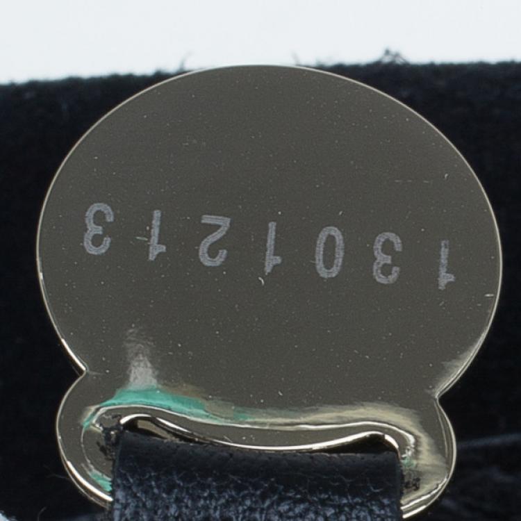 Pre Owned Mulberry Black Glossy Leather Lily Shoulder Bag