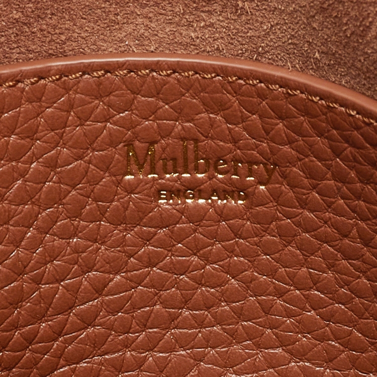 Pre Owned Mulberry Tan Leather Mini Alexa Satchel