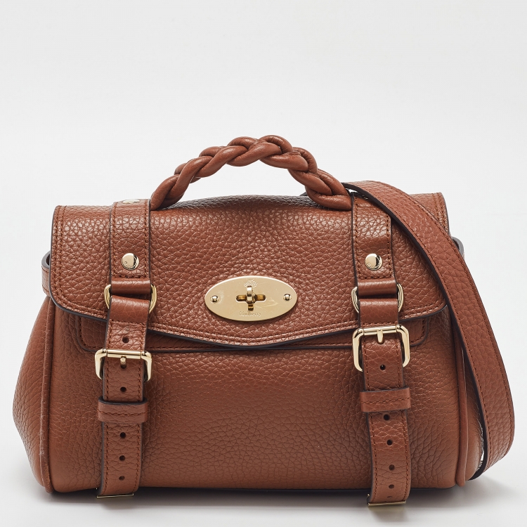 Mulberry 2025 tan satchel